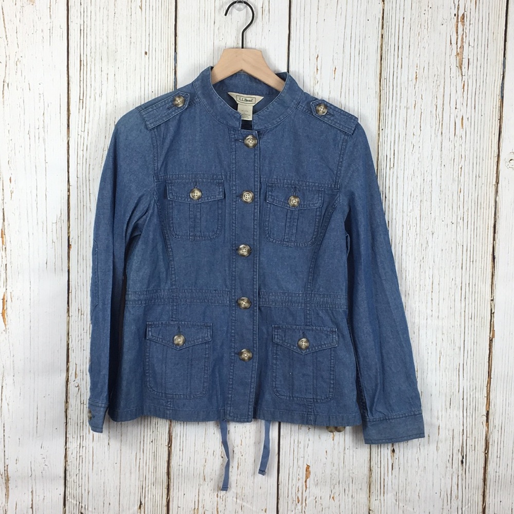 L.L. Bean Womens Denim Jacket